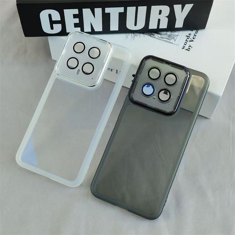 เคสโทรศัพท์ซิลิโคนนุ่ม ป้องกันเนื้อหัวกล้อง โปร่งใส สำหรับ Xiaomi Mi POCO M7 M6 M5s M5 M4 M3 M2 C75 