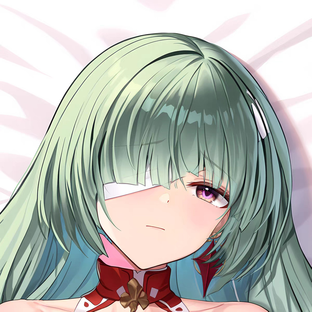 Wuthering Waves ปลอกหมอนผิวพีช 2Way Janainese อะนิเมะเกมหมอน