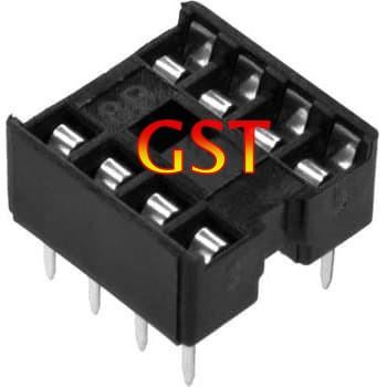 1020 ชิ้นซ็อกเก็ต ic 8 PIN ขา 8 p ซ็อกเก็ตตัวเชื่อมต่อ ic 8pin 8 ขา DIP