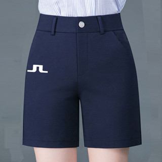 กางเกงขาสั้นกอล์ฟสำหรับผู้หญิง ออกแบบมาพร้อมเอวยางยืดและซิป …