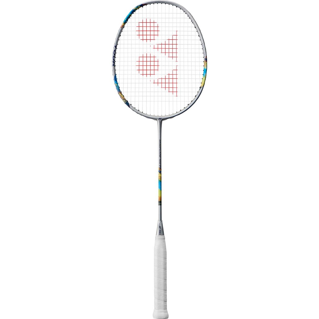 YONEX NanoFlare 700 Tour Badminton Racket - Silver/Sky Blue & Midnight Purple - 4U & 5U Variants