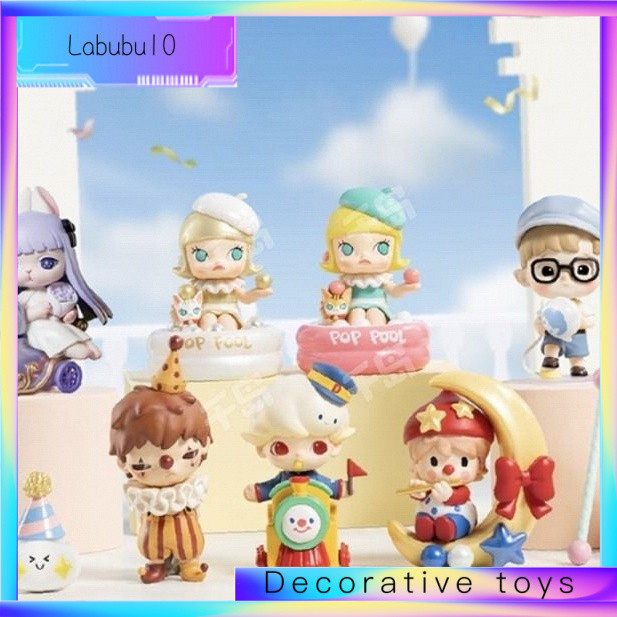 P POPMART Official Paradise Collection Series รูปของเล่นของขวัญ