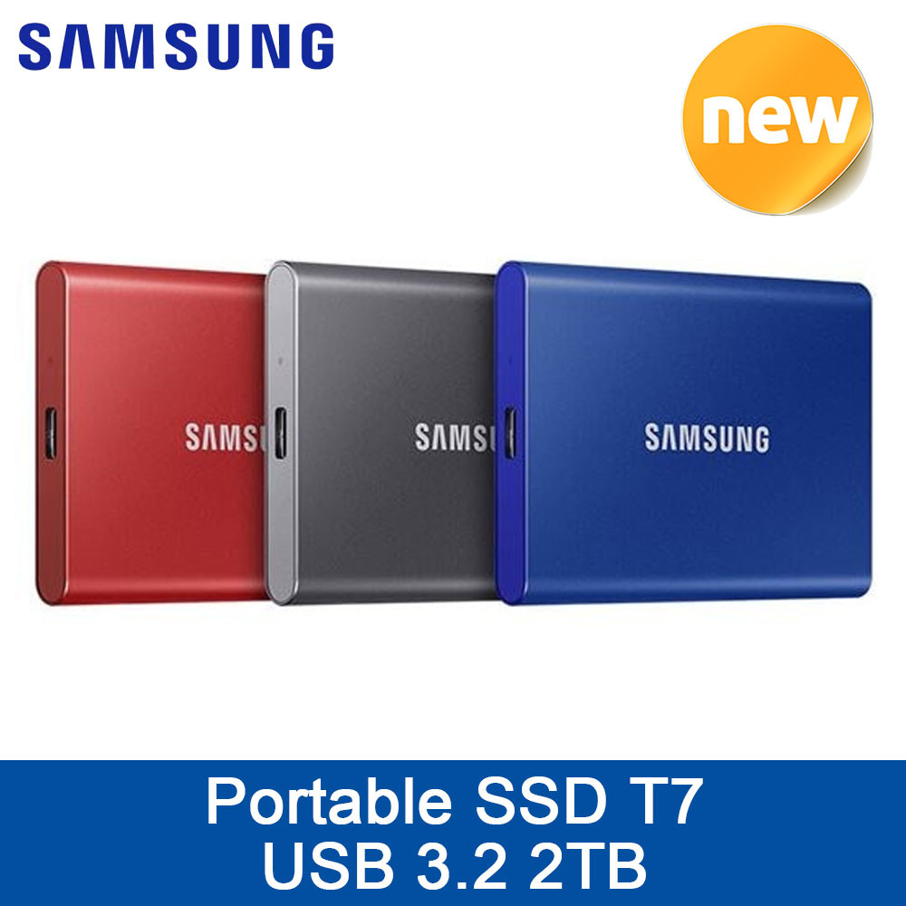 Samsung Portable SSD T7 4TB USB 3.2 Korea