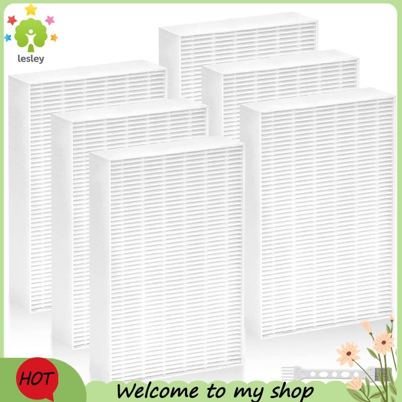 lesley6PCS เปลี่ยนตัวกรอง HEPA R สําหรับ HPA300 HPA200 HPA100 เครื่องฟอกอากาศกรอง HPA300 HPA090 HPA2