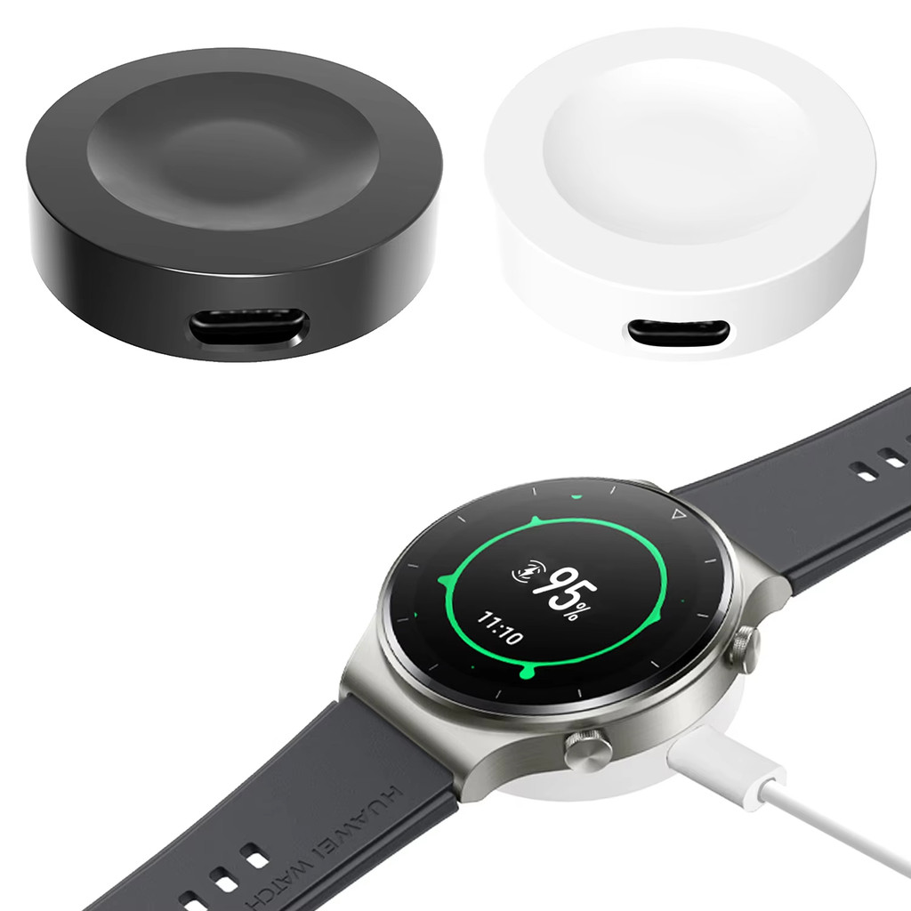 ชาร์จไร้สายแม่เหล็ก USB for Huawei Fit 5 4/fit 5 4 Pro/Watch 4 3 Pro GT6 GT4 GT3/3Pro/3SE GT2 Pro/Pro ECG GT Runner ราคา ถูกที่สุด ดีลบีเคเค แกลเลอรีภาพที่ 2