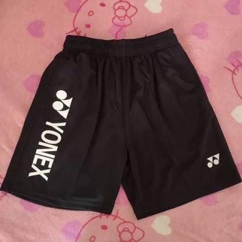 【Ready Stock】 2025 New Badminton Sports Short Sleeve YY Summer Competition Four-Point Shorts Men's a