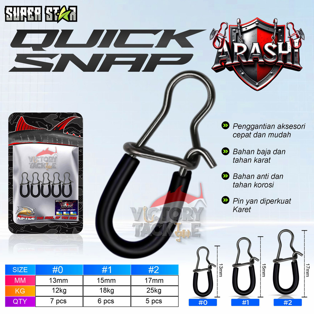 SNAP PIN QUICK SNAP SUPERSTAR ARASHI