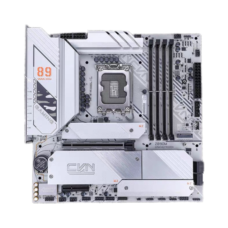 เมนบอร์ดเรือรบ Rainbow CVN Z890M GAMINGFROZEN สีสันสดใส