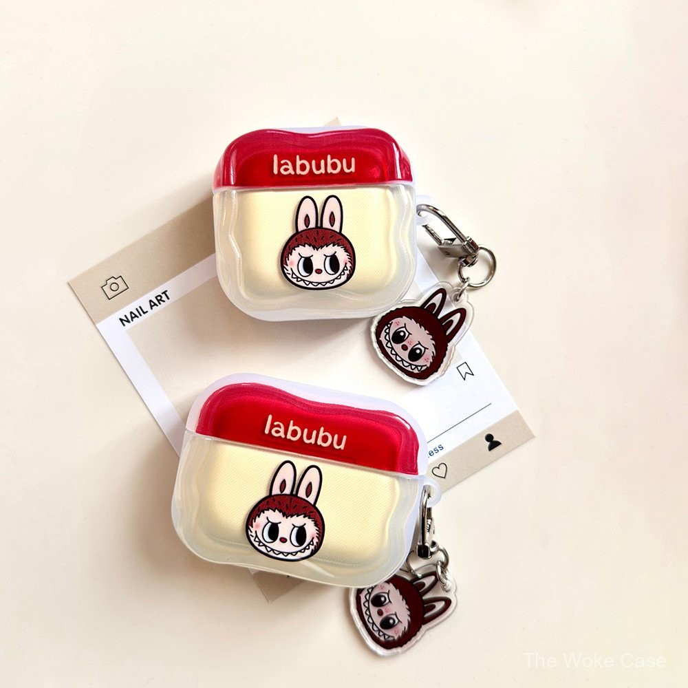 Labubu เหมาะสําหรับ Airpods รุ่นที่ 4 หูฟังป้องกันกรณี pro2 2 3rd Generation บลูทูธ 3rd Generation S
