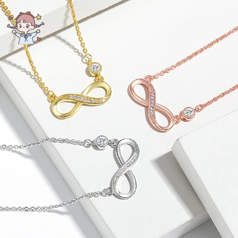 สร้อยคอแบบโมเบียส สไตล์หรูหราอินฟินิตี้ ดีไซน์เรียบหรู