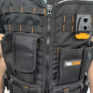 Toolstack TSK-62 เสื้อกั๊กช่างไฟฟ้าใช้สําหรับซ่อมบ้านช่างไฟฟ้าซ่อม Heavy Duty เครื่องมือเสื้อกั๊ก