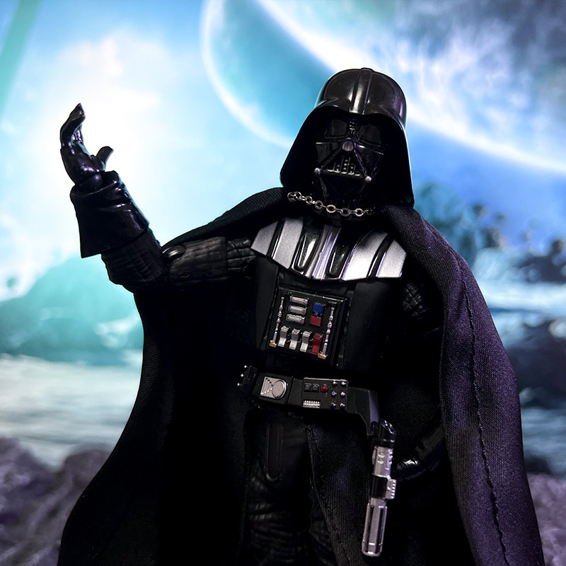 [โปรโมชั่นพิเศษ] Ready Stock shf Star Wars Darth Vader Darth Vader Black Samurai Cloak Set ไม่มีโมเด