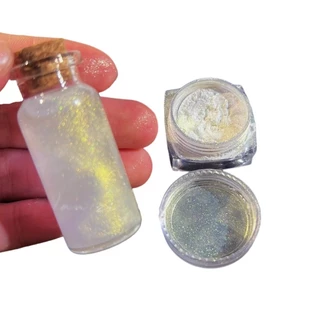 Flgo Artistics Craft Pigment Powder หลากสี Auroras สูตรพกพาสําหรับการสร้างเรซินเครื่องประดับ