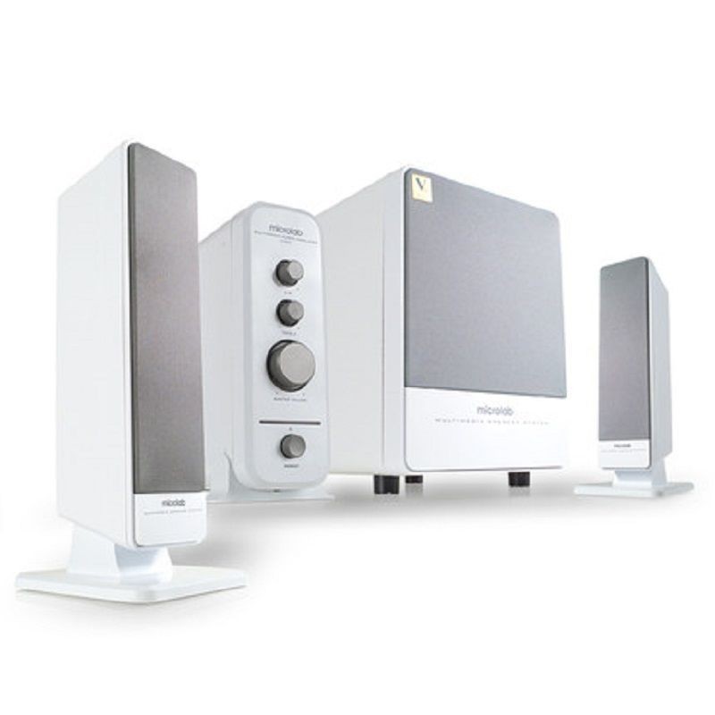 Microlab/Microlab FC570BT ซับวูฟเฟอร์ซับวูฟเฟอร์บลูทูธสเตอริโอ 2.1 ลําโพงคอมพิวเตอร์ตั้งโต๊ะที่บ้าน