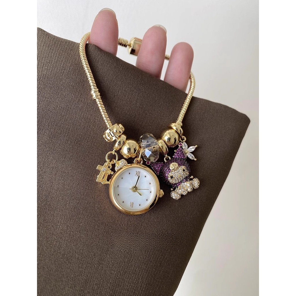 Xihuan สร้อยข้อมือนาฬิกาหรูหรา Dream Catcher Niche Design Bear Classy ประณีต High-End Anti-วันวาเลนไ