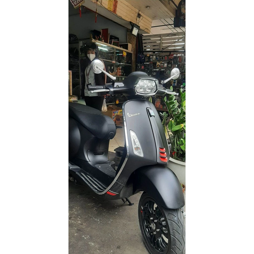 กระจกมองข้างแต่ง CNC สำหรับ Vespa Honda Yamaha thumbnail 4