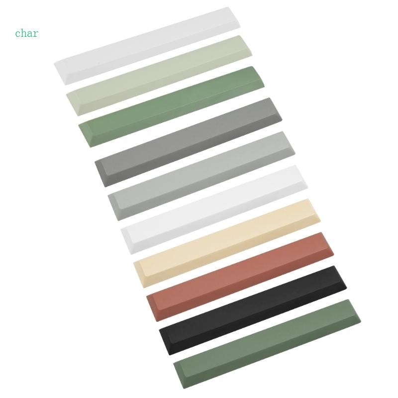 Char Spacebar Keycaps PBT Space Bar Keycap 6 25u 6 25X 7u Keycap Multi-Color