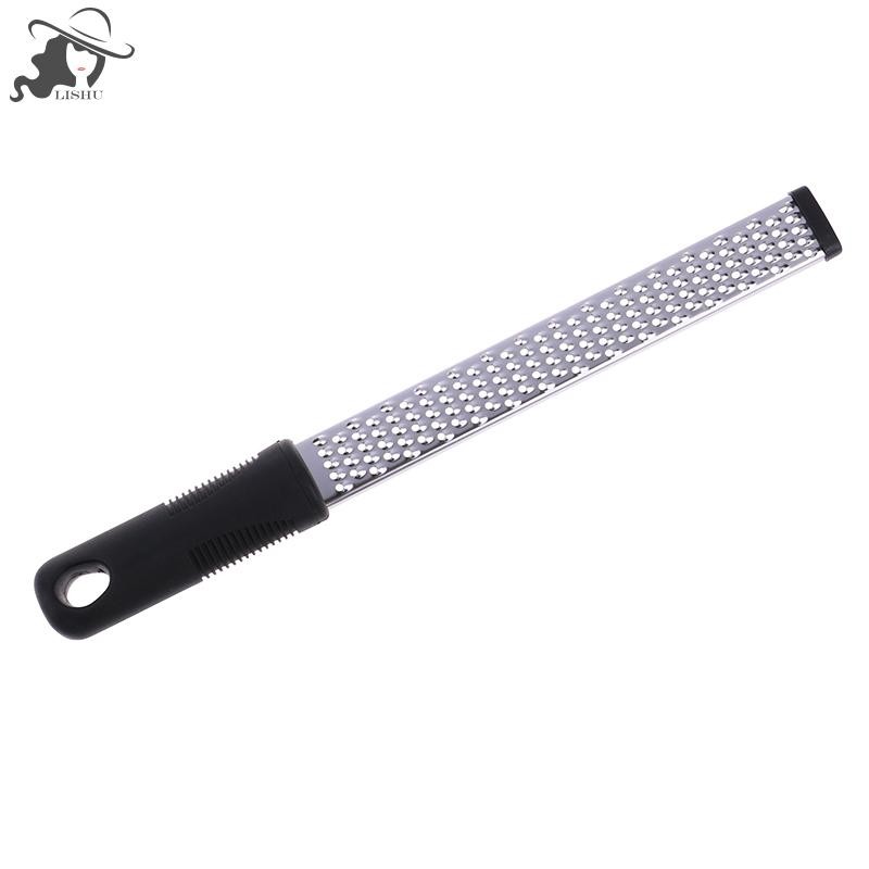 LISHU ห้องครัวมะนาวผลไม้ Peeler ชีส Zester Microplane เครื่องขูดผักผลไม้ th