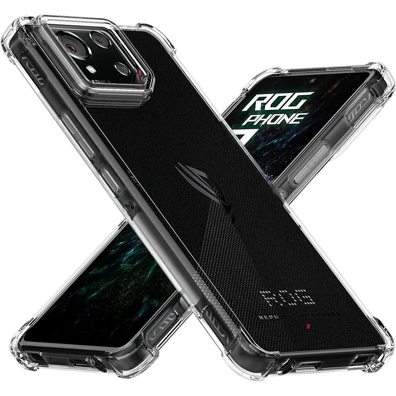 สําหรับ Asus ROG โทรศัพท์ 9 FE 8 7 6 6D 6 5 5S 3 Strix 9 Pro 6D Ultimate ฝาครอบป้องกันสี่มุมกันกระแทกกันชน Coque Fundas