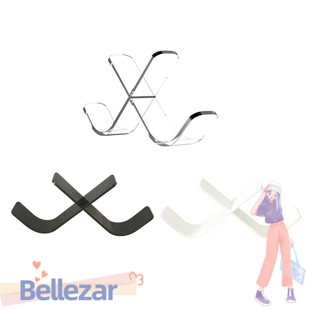 BELLEZAR Hockey Puck Display, Triple กีฬาตกแต่ง Ice Hockey Puck ผู้ถือขาตั้ง,อะคริลิคโปร่งใสตกแต่งสํ