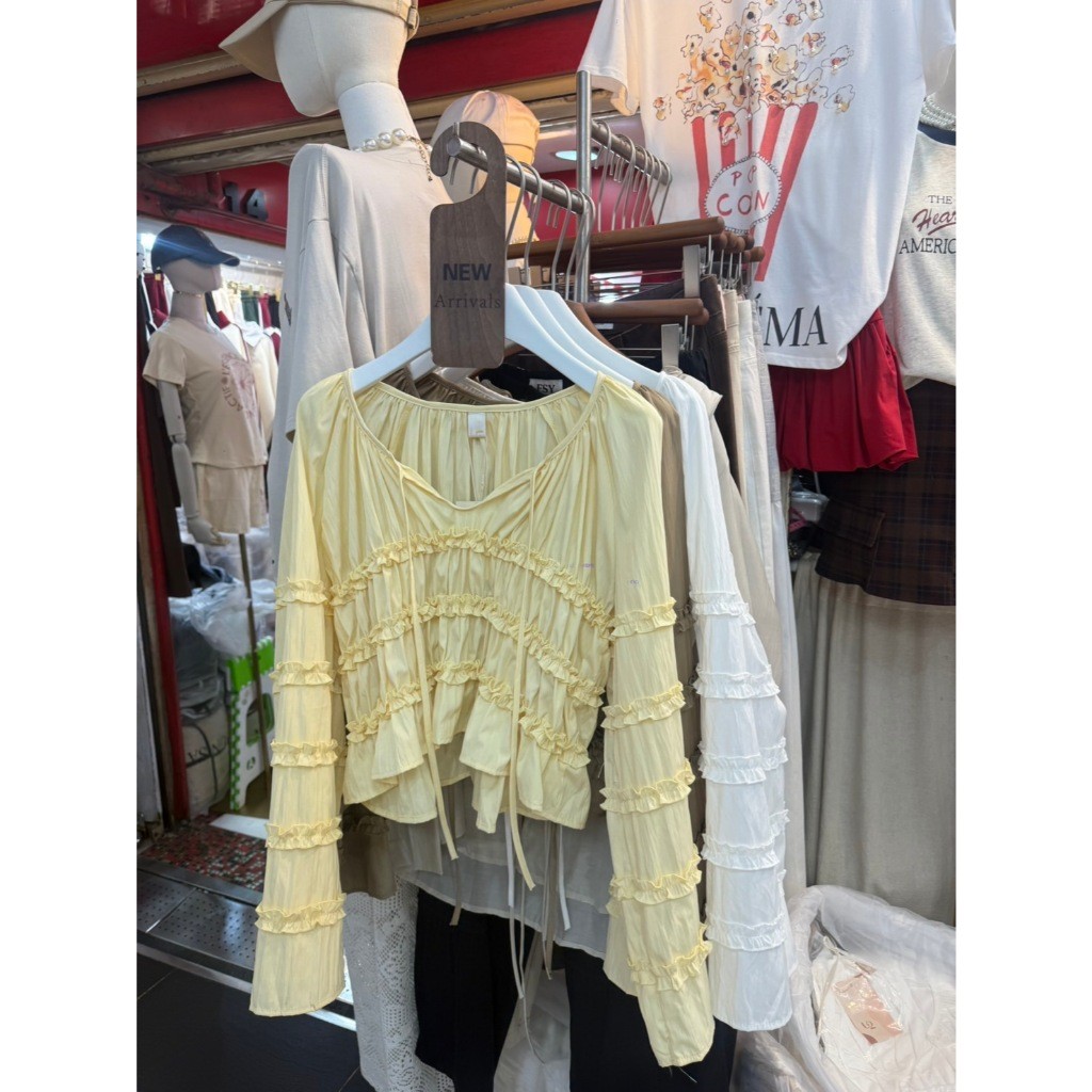 Lemon. U2 เสื้อแขนยาวทรงหน้าสั้นหลังยาว