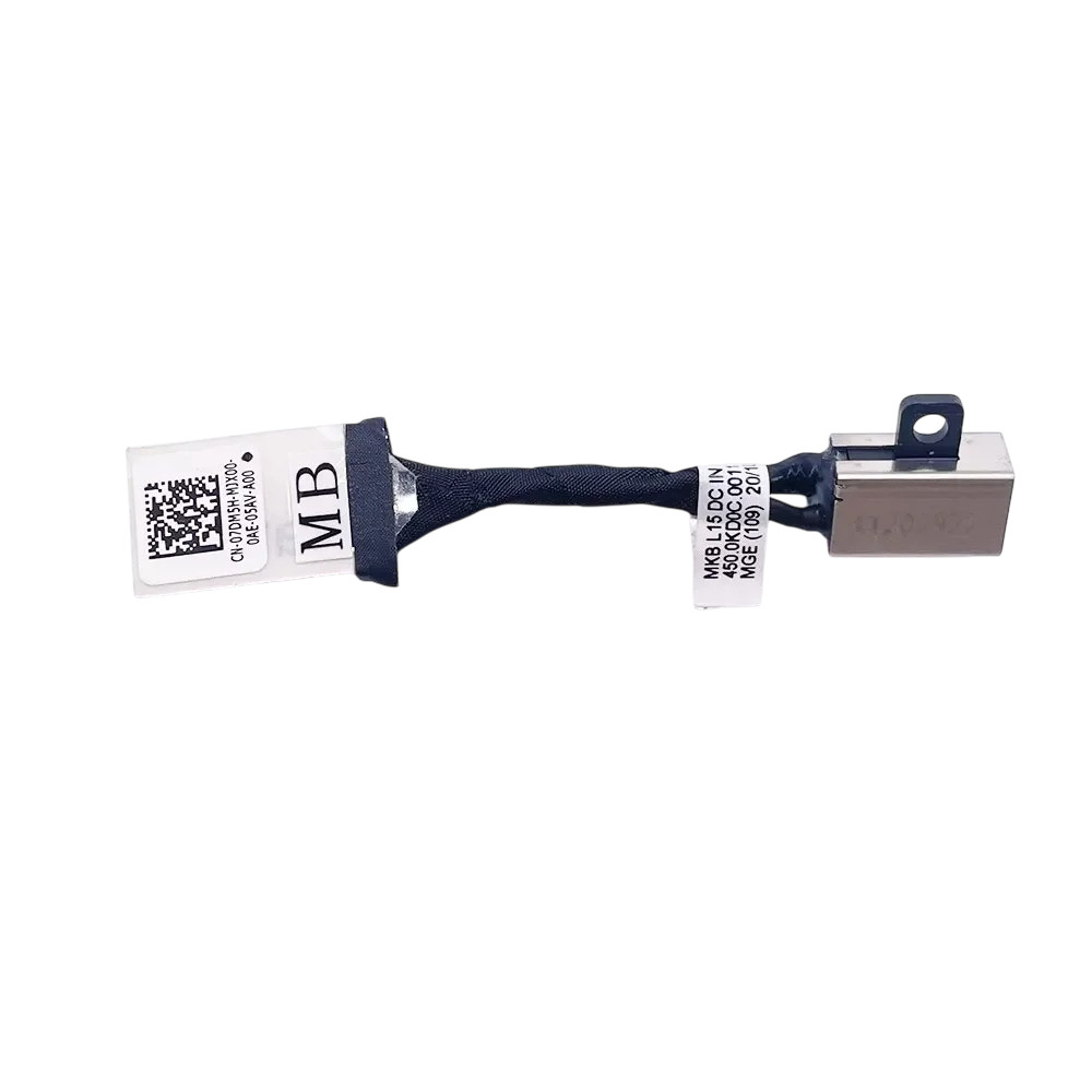 DC Power Jack สําหรับ Dell Latitude 3410 3510 E3510 E3410 แล็ปท็อป DC-IN ชาร์จ Flex Cable 07DM5H 0N8R4T