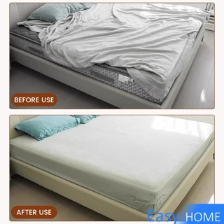 Easy 4 ชิ้น ที่รัดมุมผ้าปูที่นอน ตัวยึดมุมเตียนอน ปลอดภัยติดตั้งง่าย ผ้าปูที่นอนมุมกระชับตึงเรียบ bed sheet clip