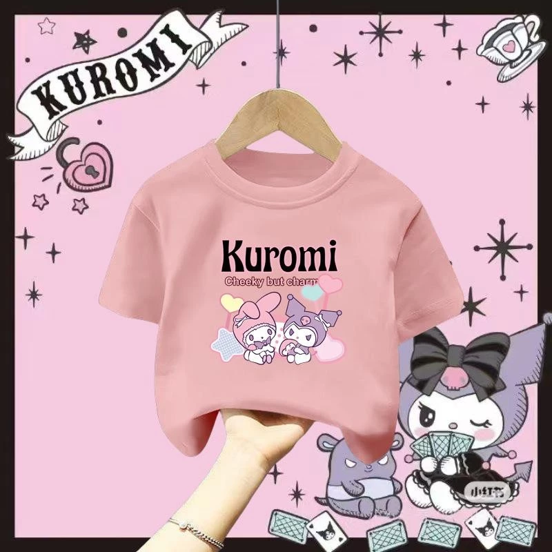 COD Baby girl T-shirt suitable for 1-12 years old Korean style
