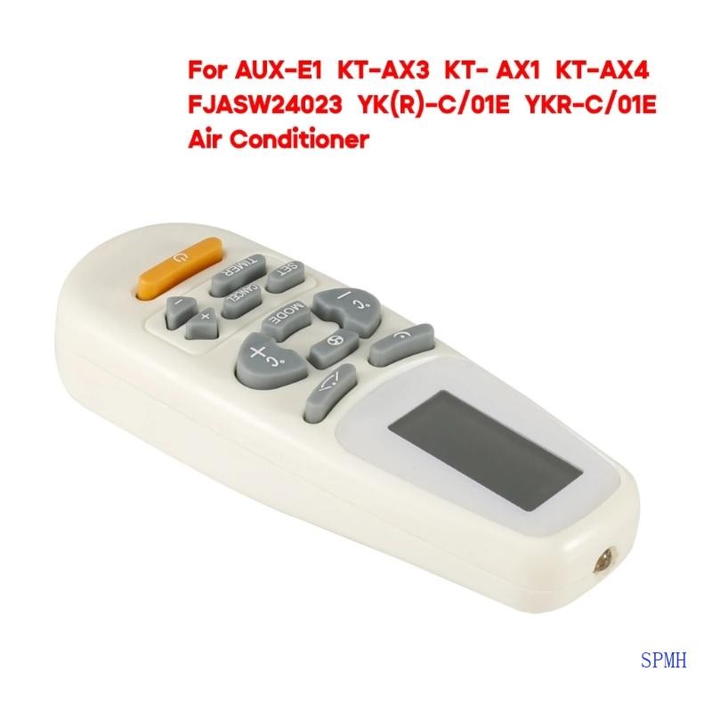 Super YKR-C 01E รีโมทคอนโทรลเครื่องปรับอากาศสําหรับ KT-AX3 KT-AX1 KT-AX4 AUX-E1 เครื่องปรับอากาศปรับ