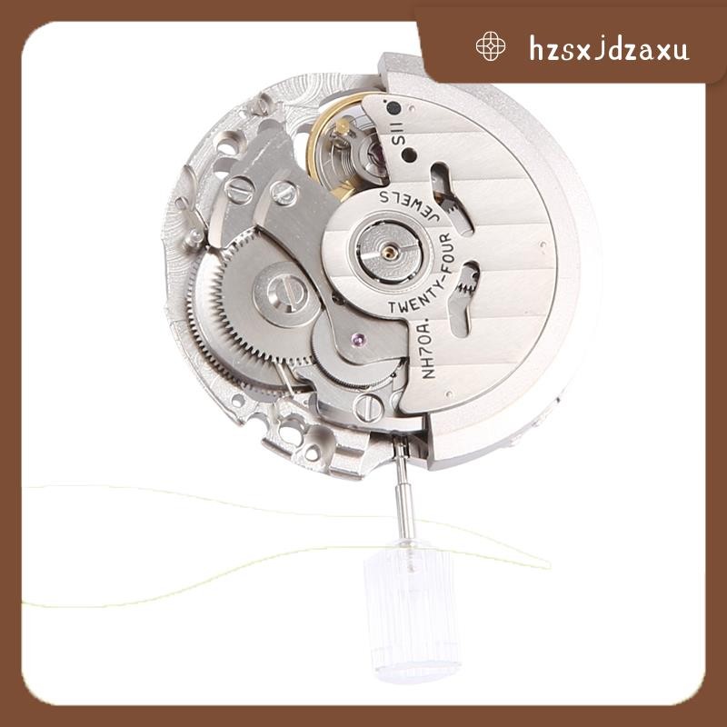 hzsxjdzaxuJapan NH70/NH70A Hollow อัตโนมัตินาฬิกา 21600 BPH 24 Jewels ความแม่นยําสูง Fit สําหรับนาฬิ
