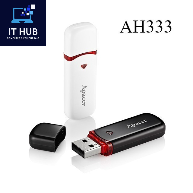 Apacer AH333 Flash Drive 16 GB , 32 GB , 64 GB ประกันศูนย์ไทย 5 ปี