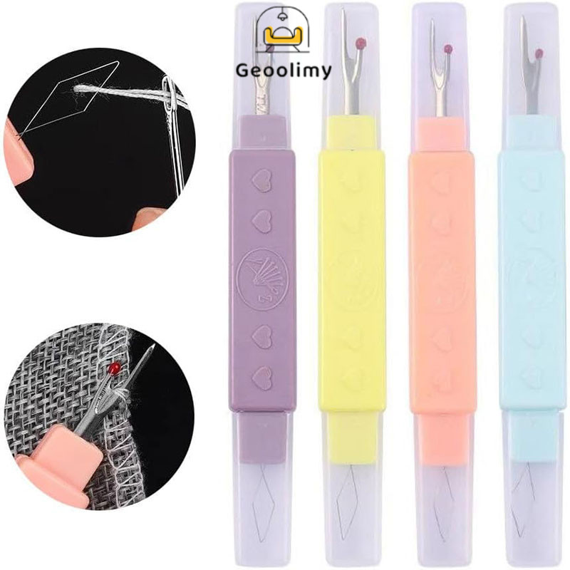 DIY อุปกรณ์เย็บผ้าเย็บปักถักร้อยมือเครื่องมือพิเศษ เย็บปักถักร้อย Cross Stitch มัลติฟังก์ชั่น 2in1