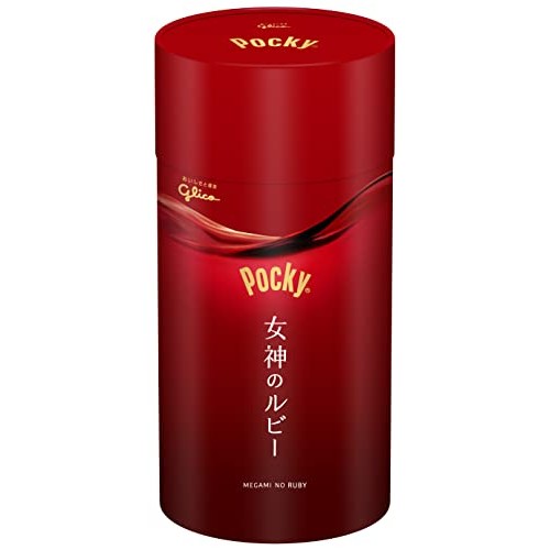 Ezaki Glico Pocky Goddess Ruby 1 box (6 bags)- Shipping from Japan -
