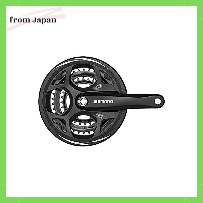 Shimano (Shimano) เลื่อยโซ่ยนต์หน้า (Mtb) Fc-M311 Black 48-38-28T 170Mm With Guard ใช้ได้กับเพลาเหลี