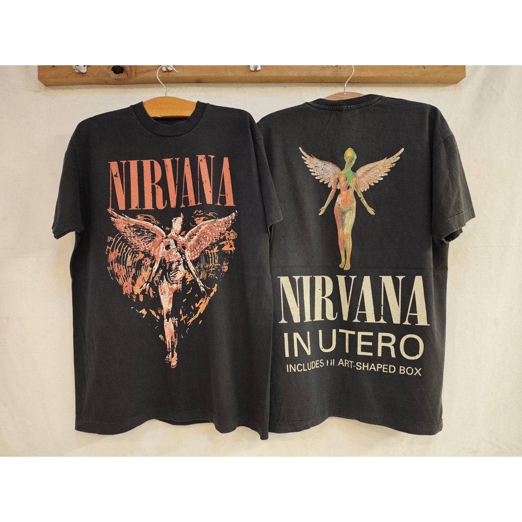 เสื้อลายเนอวาน่านางฟ้าแดงใหม่(ป้ายGiant)