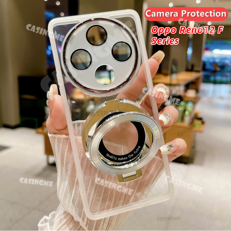 Oppo Reno12 F 5G 2024 ขาตั้งแม่เหล็กสําหรับOppo Reno 12F 5G 12 F Reno12F Reno12 12 F 4G 5Gผู้ถือLenก