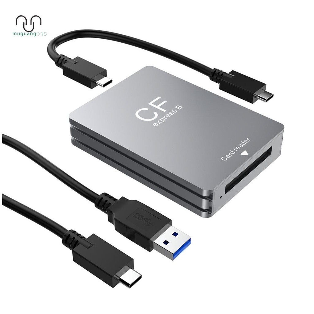 『muguang15』CFexpress Type B Card Reader USB3.2 Gen2 10Gbps CFexpress Reader อะแดปเตอร์การ์ดหน่วยความ