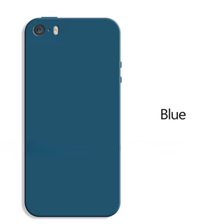 Iphone5 iPhone5S iPhoneSE2016 คุณภาพสูงซิลิโคนเหลว TPU กันกระแทกเคสโทรศัพท์สําหรับ iPhone SE 2016 5 5S Anti Scratch โทรศัพท์ปกหลังกันชน Protector