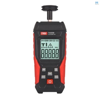 Tasi Digital Tachometer Contact Type Mini RPM Tester Meter จอแสดงผล LCD มือถือ Digital Photo Tachometer สําหรับมอเตอร์ล้อเครื่องกลึงรถทํา