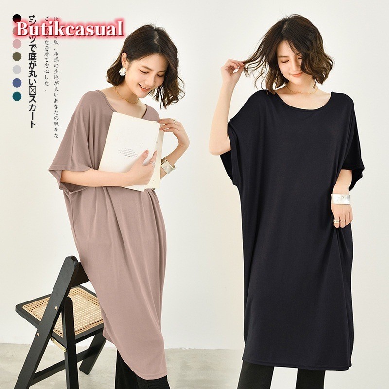 ผู้หญิง Modal ผ้าฝ้ายชุดธรรมดาหลวม Loungewear ชุดแขนสั้นลําลอง 2025 ชุดนอนฤดูร้อน