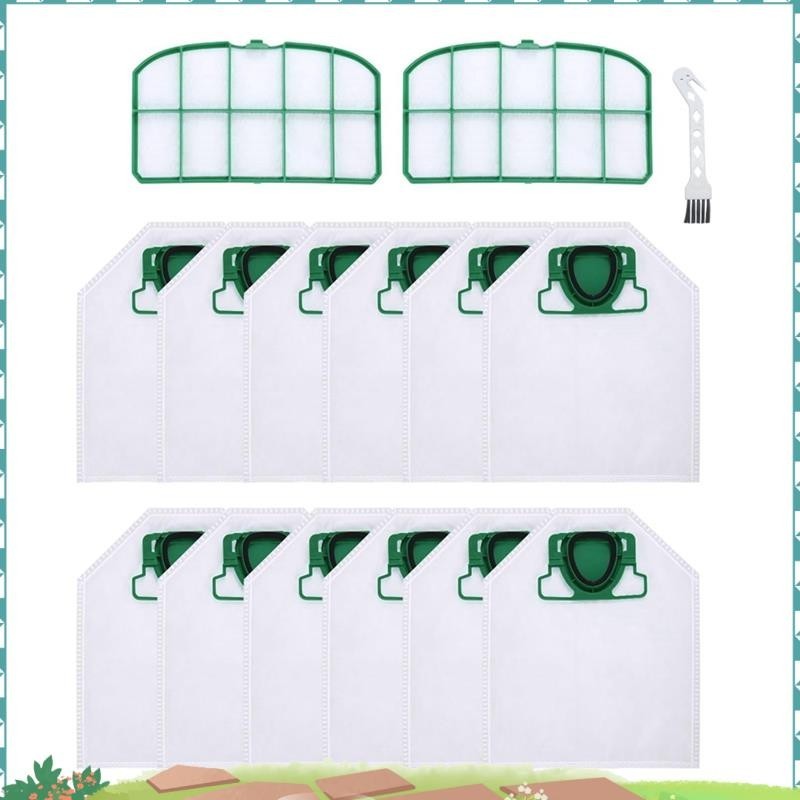 Super เครื่องดูดฝุ่นสําหรับ Vorwerk Kobold VK200 FP200 สถานีดูดพร้อมตัวกรอง Hepa, ถุงเก็บฝุ่นอุปกรณ์เสริม