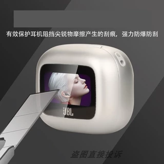 คุณภาพดี2PCS Clear Screen Protector ฟิล์มป้องกันใช้งานร่วมกับสําหรับ JBL Live BEAM 3/BUDS 3/FLEX 3 Ultra-thin TPU Soft Film