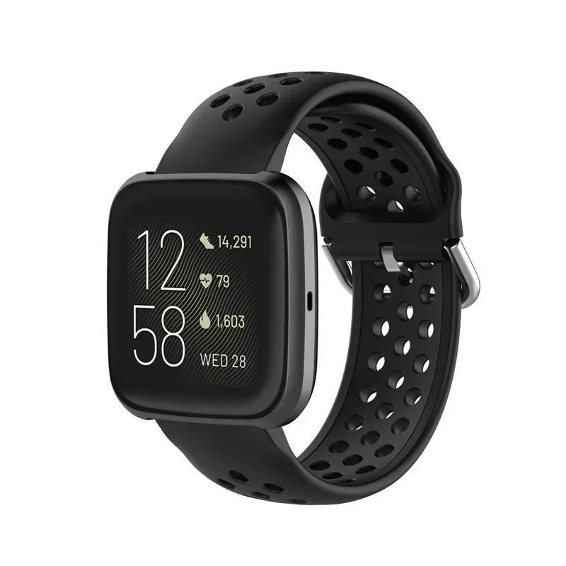 สายรัดนุ่มสําหรับ fitbit Versa 2 3 4 Band สายรัดข้อมือซิลิโคนสําหรับ fitbit Versa Lite/fitbit Blaze สร้อยข้อมืออุปกรณ์เสริมสมาร์ทวอทช์