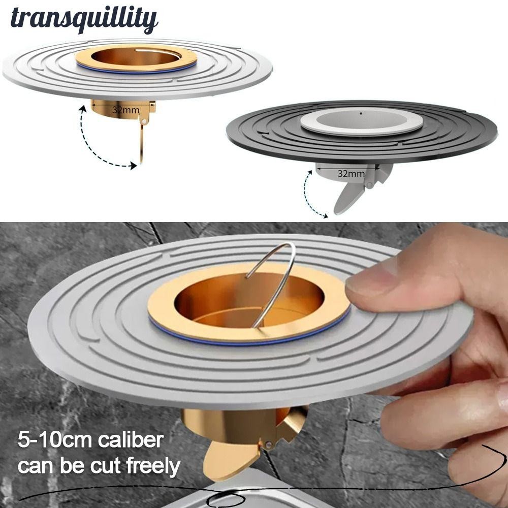 Transquillity ท่อระบายน้ําชั้นอาบน้ํา, Universal Anti-กลิ่นอ่างล้างจานกรอง,ที่มีประโยชน์ Backflow Preventer Dectable Fast ระบายน้ําท่อระบายน้ําชั้นอุปกรณ์ห้องน้ํา