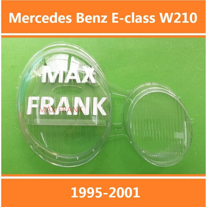 ฝาครอบไฟหน้า สําหรับ Benz W210 96-01 Benz W210 E200 E240 E320 E430  HEADLAMP COVER  HEADLIGHT COVER 