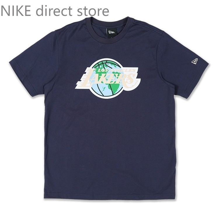 High qualityLos Angeles Lakers NBA World Navy Short Sleeve T-Shirt