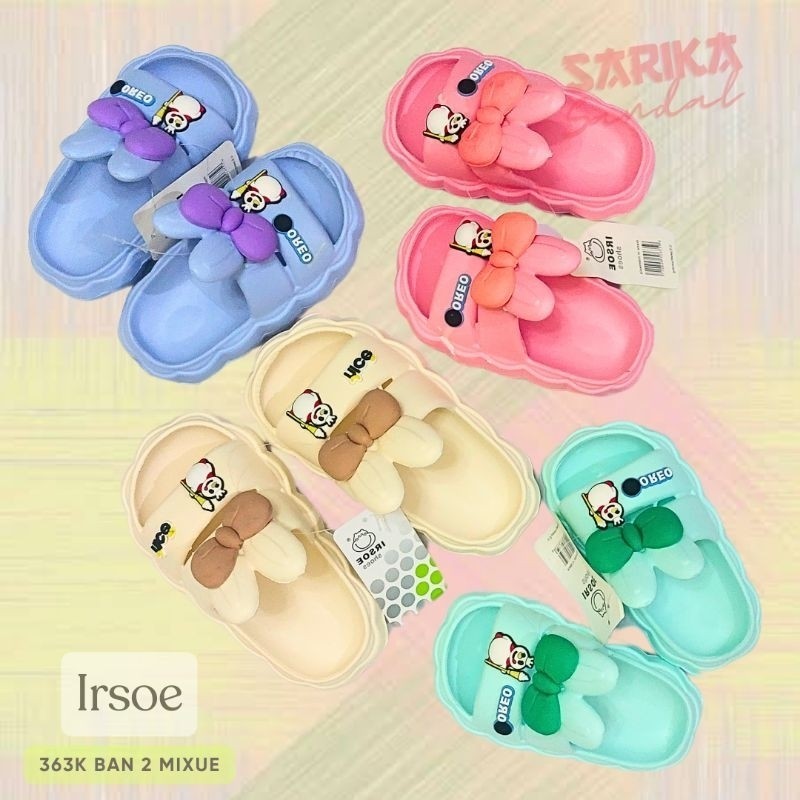 Irsoe 363K BAN 2 MIXUE รองเท้าแตะ Irsoe Oreo รองเท้าแตะ Oreo รองเท้าแตะ Mixue รองเท้าแตะ Irsoe Mixue