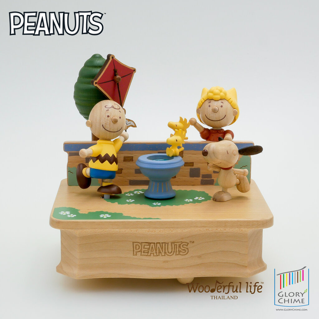 Wooderful Life Snoopy กล่องดนตรี Snoopy Park เพลง La Cucaracha