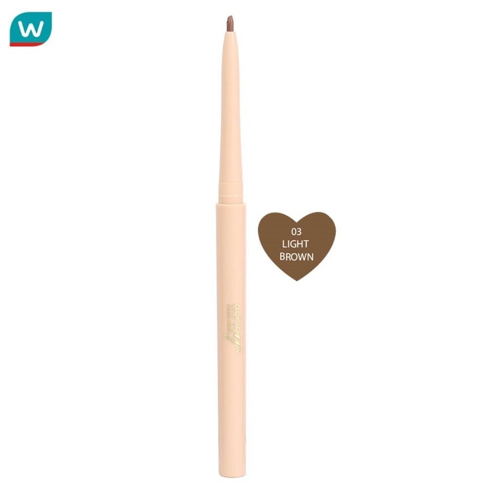 Ashley แอชลี่ย์ อาย เจล เพ็นซิล 0.15ก. 03 ไลท์ บราวน์ - รูปที่ 2