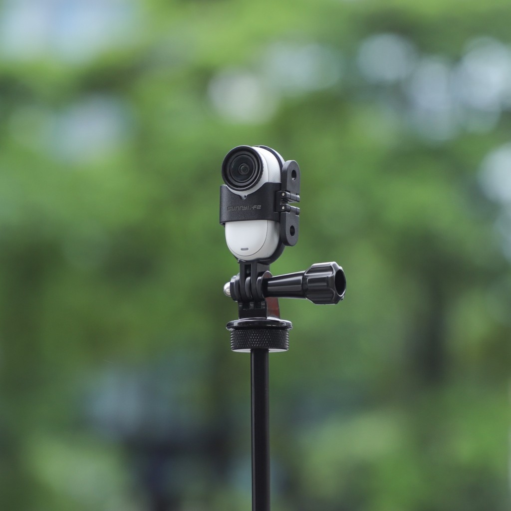 Sunnylife เหมาะสําหรับ Insta360 GO 3S/GO 3 แนวนอนแนวตั้งยิงวงเล็บกรอบอะแดปเตอร์ขยาย Quick Release อุปกรณ์เสริม